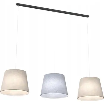 Závěsné svítidlo EPOCA 3 MIX klasické, stínidla, černé, šedé, béžové