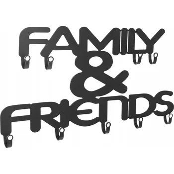 Věšák Šatní ramínko kovový MIADOMODO černý