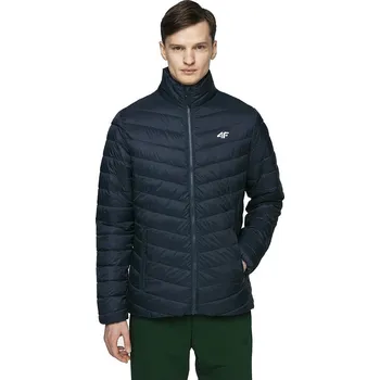 Pánská softshellová bunda PÁNSKÁ BUNDA 4F SPORTOVNÍ PŘECHODNÁ PROŠÍVANÁ M