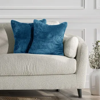 Povlečení Povlak na polštář DecoKing HENRY 2 indigový, velikost 45x45*2