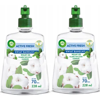 Osvěžovač vzduchu Náplň do osvěžovače vzduchu Air Wick Active Fresh Bavlna Květ 228 ml