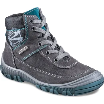 Chlapecká zimní obuv Zimní kožená obuv Richter 6141.831.6501 šedá Velikost: 25