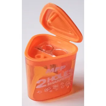 Ořezávátko Ořezávátko plastové dvojité se zásobníkem