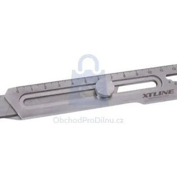 Pracovní nůž Nůž ulamovací multifunkční nerezový, XTLINE 18 mm, SK4, balení 1 ks