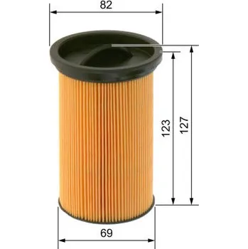 Palivový filtr palivovy filtr BOSCH 1 457 431 708