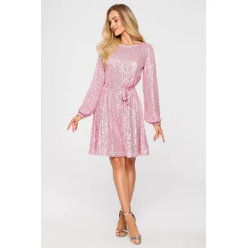 Dámské šaty MOE večerní šaty áčkového střihu 5903887691529 velikost XXL