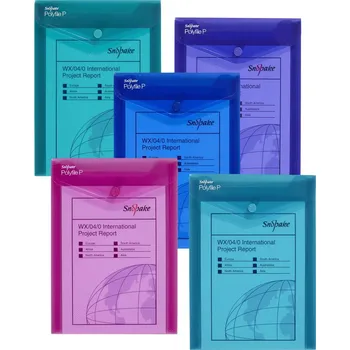 Spisové desky s drukem na výšku Electra - A5 / barevný mix 30592