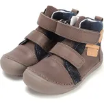 DDstep Kožené barefoot boty D.D.step A063-52570B Chocolate Velikost: 33