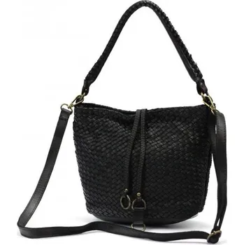 Kabelka Kožená kabelka VS 008 - černá