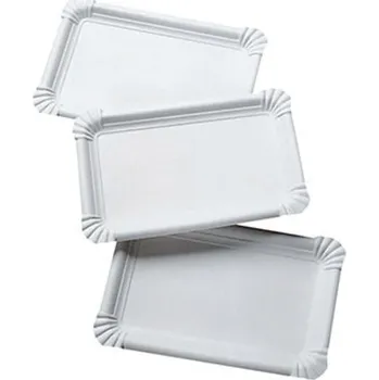 Jednorázové nádobí Hit Tácky papírové - č. 3 / 110 x 178 mm / 100 ks 33272