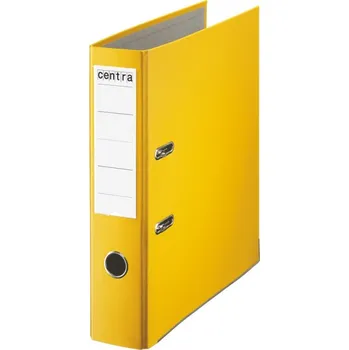Centra Pákový pořadač Centra A4 polypropylenový Economy 7,5 cm / žlutá 371553