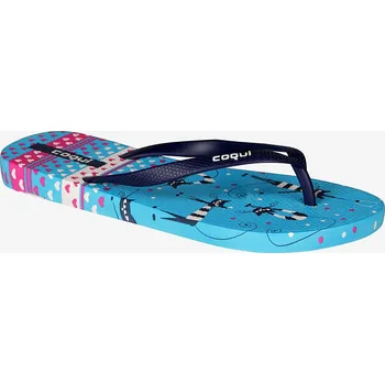 Dámské žabky Žabky Coqui JAI Royal/Black Velikost: 37