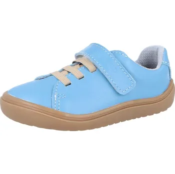 Dívčí polobotky Jonap barefoot boty HOPE gumka světle modrá Velikost: 33