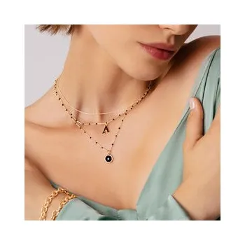 Náhrdelník Lilou Náhrdelník 0J0081 Zlatá OS