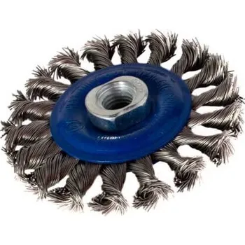 Drátěný kartáč Magg Kartáč okružní 100 mm drát 0,5mm závit M14x2 NEREZ