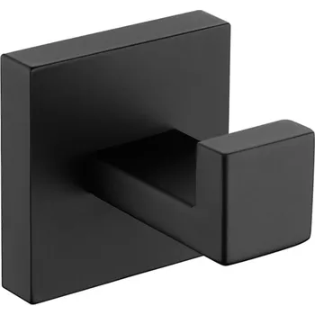 Držák na ručník CERANO Nástěnný věšák na ručníky Alto - černá matná CER-479308