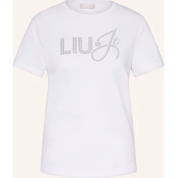 Dámské tričko Liu Jo Dámské Tričko S Cvočky, bílá, 42