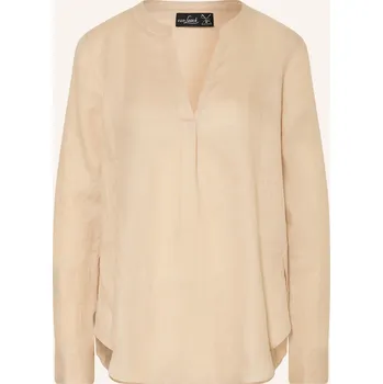 Dámská halenka Van Laack Dámská Lněná Halenka Vl-Ponny-Br, béžová, 34