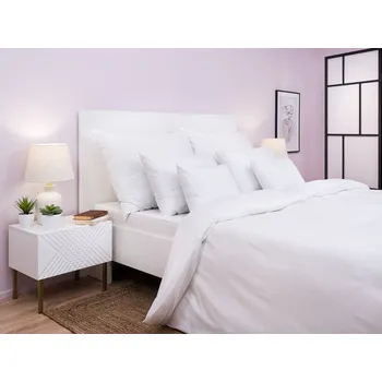 Povlak na dekorativní polštářek DADKA VRACOV Povlak na polštář atlas grádl bílý proužek 0,2 cm Rozměr: 70x90