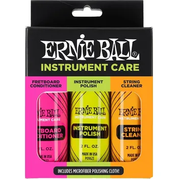 Leštidlo na strunný nástroj Ernie Ball Instrument Care w/Microfiber Polish Cloth 59 ml