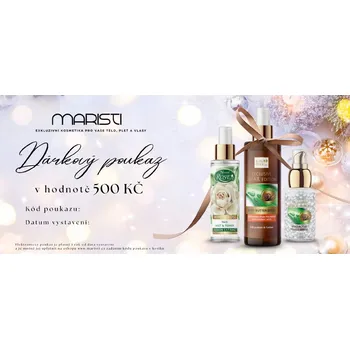 Dárková krabička Dárkový poukaz 500 Kč Barva: Fialová