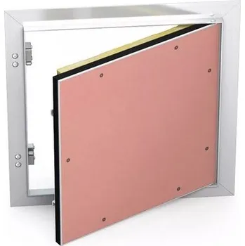 Revizní dvířka Revizní dvířka požární EI30 hliníková do SDK stropu 500x500x12,5/15
