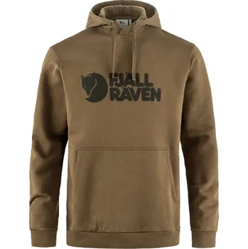 Pánská mikina mikina pánská FJÄLLRÄVEN Fjallraven Logo Hoodie M Wood Brown - XXL