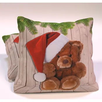 Dekorativní polštářek Polštářek vánoční medvídek Český výrobce