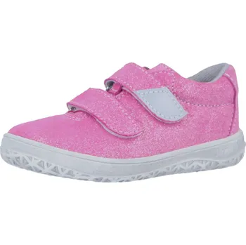 Dívčí polobotky Jonap barefoot boty B11SV růžová devon Velikost: 23