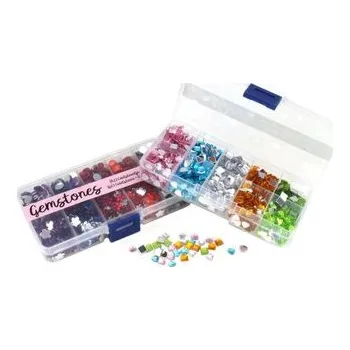 Umění Grafix Sada dekoračních kamínků 55 gramů - mix 2 druhů