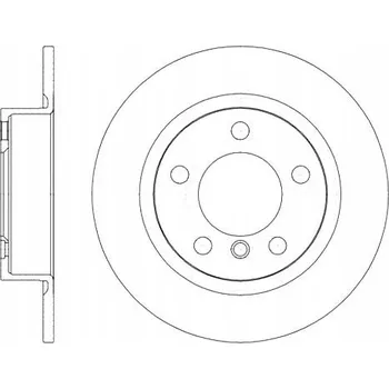 Brzdový kotouč REMSA Brzdový kotouč