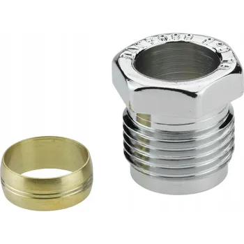 Radiátor DANFOSS Svěrné šroubení CU 15x1/2" GZ CHROM VHX