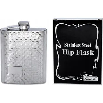 Placatka Gentelo z nerezové oceli Placatka s křížem 210 ml