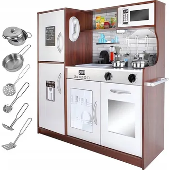 Dětská kuchyňka Dětská kuchyňka Kruzzel dřevěná KD9150
