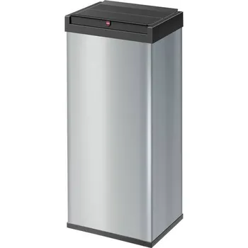 Odpadkový koš Nádoba, kbelík, kontejner nerezová ocel Halio 52l stříbrný