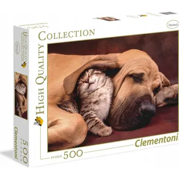 Puzzle Puzzle Clementoni 500 dílků Puzzle Cuddles 500