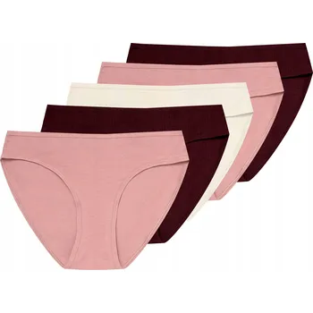 Dámské spodní prádlo HENDERSON dámské kalhotky kalhotky klasické 5PAK multipack bavlněné M