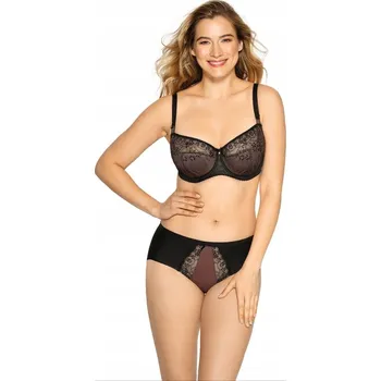 Podprsenka Gaia podprsenka polovyztužená černá velikost 90D