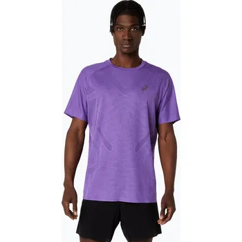 Pánské tričko Pánské běžecké tričko ASICS Metarun SS Top edo purple