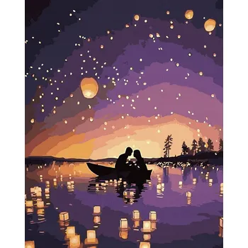 Obraz Malování podle čísel iPicasso 40x50 cm na rámu