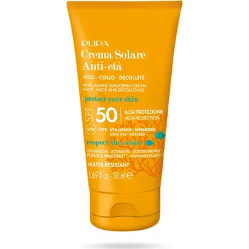 Pleťový krém PUPA Milano Krém na opalování na obličej SPF 50 (Anti-Aging Sun Cream) 50 ml + 2 měsíce na vrácení zboží