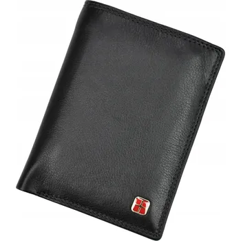Peněženka Klasická pánská kožená peněženka s RFID Albatross SN MW3638 černá vertikální