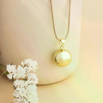 Těhotenské šaty Mummy Bell Těhotenská rolnička - zlatá