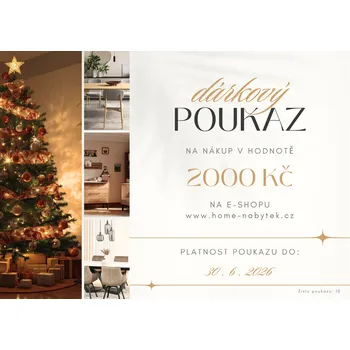 Dárkový potravinový koš Home-nábytek Dárkový poukaz 2 000 Kč