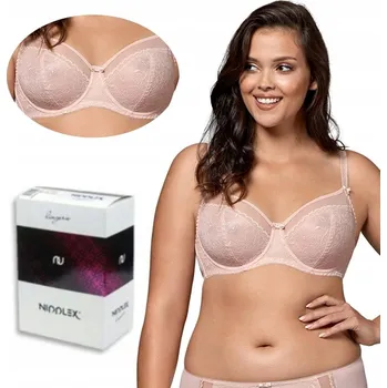 Podprsenka Mefemi podprsenka nevyztužená béžová velikost 80G