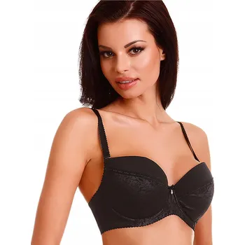 Podprsenka Alles Kelly 04 Podprsenka s kosticemi a vyztuženými košíčky černá 95B