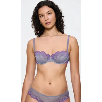 Podprsenka Triumph podprsenka bardotka, balkonetka vícebarevná velikost 80D