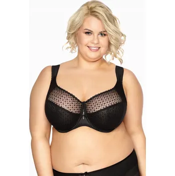 Podprsenka Podprsenka Gaia Samira Maxi Soft, velikost vel. černá
