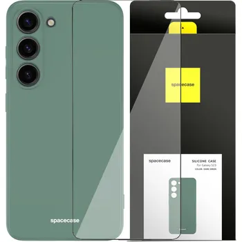 Pouzdro na mobilní telefon Zadní Kryt Spacecase pro Samsung Galaxy S23 zelený