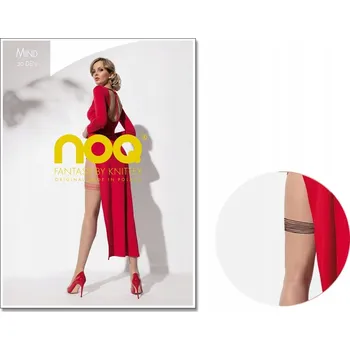 Dámské punčochy Punčocháče hladké Knittex 20den béžové Natural Nero velikost 2